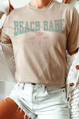 BEACH BABE Graphic Tee Cotton Fashion Bravada