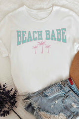 BEACH BABE Graphic Tee Cotton Fashion Bravada