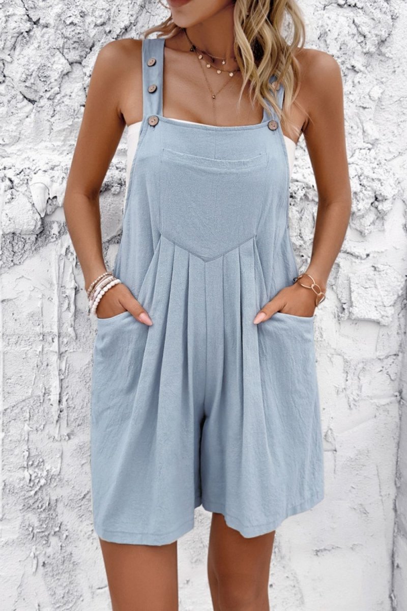 Casual Charm Women's Overalls Rompers Rompers Fashion Bravada