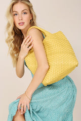 Dream Weaver Woven Bag Medium Handbags Bags Fashion Bravada