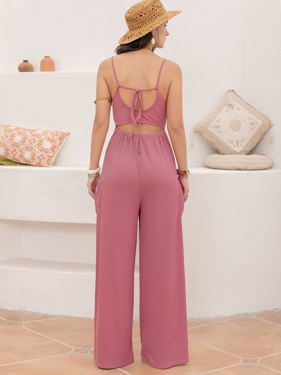 Embrace The Sun Sleeveless Jumpsuit Jumpsuits Jumpsuits Fashion Bravada