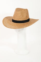 Fame Basket Weave Straw Sun Hat Hats Fame Accessories Fashion Bravada