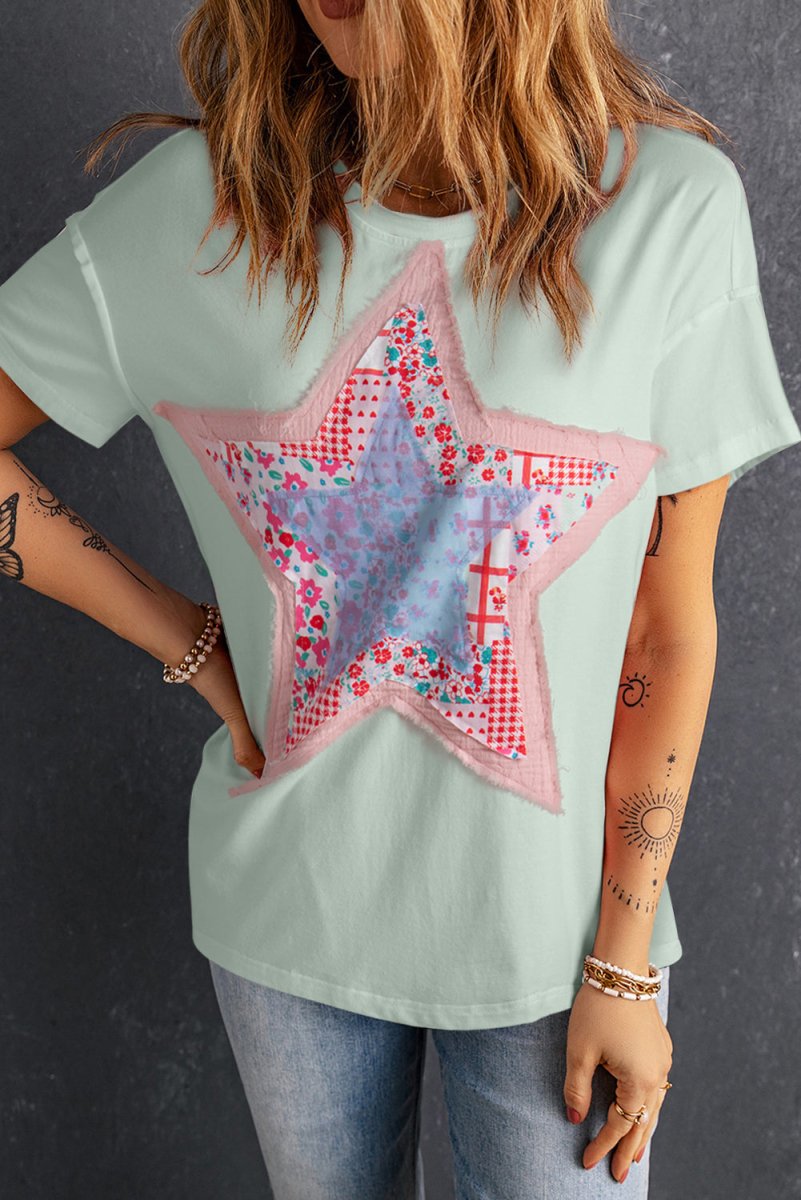 Independent Star Graphic T - Shirt T - Shirts Graphics Fashion Bravada