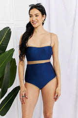 Marina West Swim Wave Break One-Piece Swimwear Plus Size Fashion Bravada