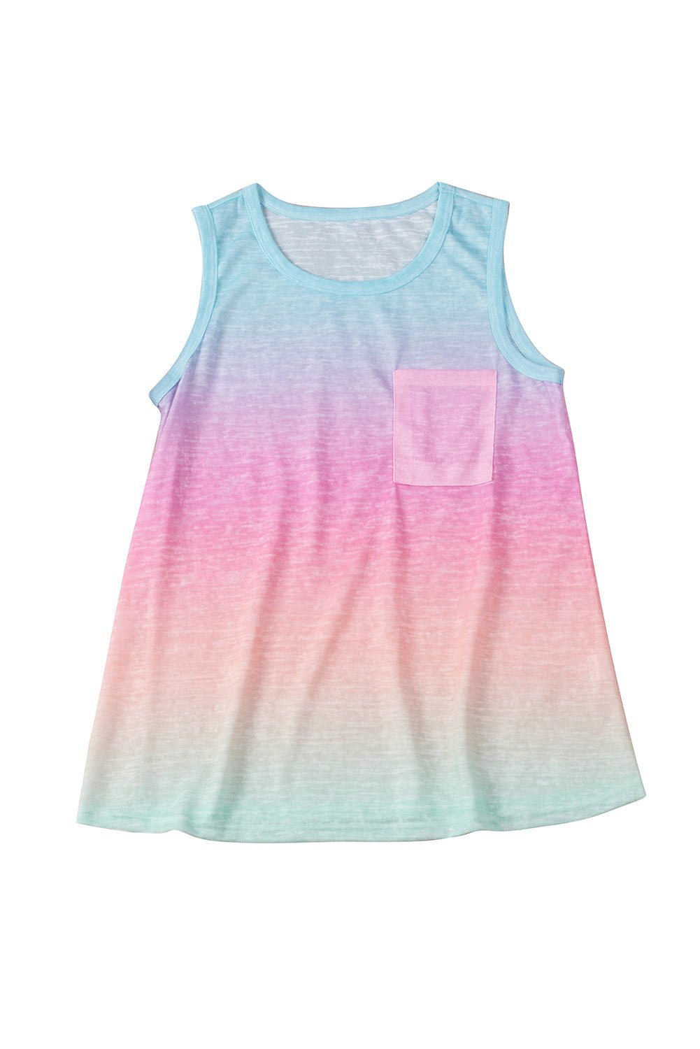 Multicolor Ombre Tank Top Tops/Tank Tops DL Exclusive Bravada Fashion