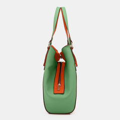 Nicole Lee USA Contrast Polka Dot Handbag Bags Bags Fashion Bravada