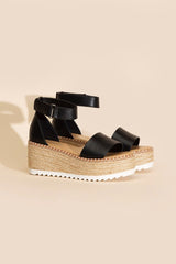 Sunny Day Here Platform Sandals Sandals Fashion Bravada
